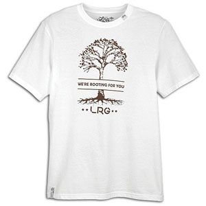LRG Free The Tree S/S T Shirt   Mens   Casual   Clothing   White