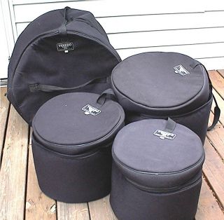 Humes & Berg Tuxedo drum cases, 12   13   16   22 bags, complete
