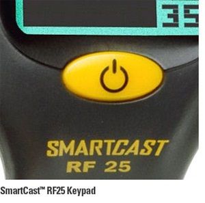 New Humminbird Smartcast RF25 1 25 Rod Mount Waterproof Fishfinder