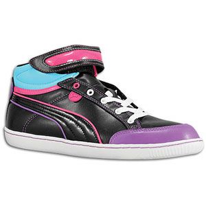 PUMA Avila Mid   Womens   Basketball   Shoes   Black/Bright Violet