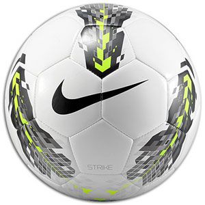 Nike Strike Soccer Ball   Soccer   Sport Equipment   White/Volt