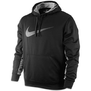 Nike KO Swoosh Hoodie   Mens   Training   Clothing   Black/Medium