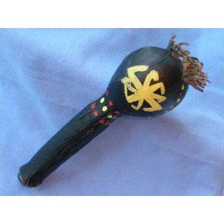  American Chumash Indian Seaweed Rattle 7 (121): Musical Instruments