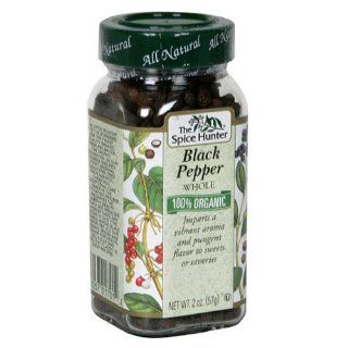 Spice Hunter Whole Black Peppercorns, 2 Ounce Unit (Pack of 4) 