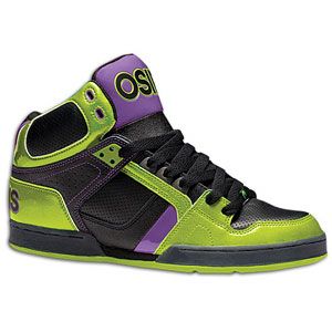 Osiris NYC 83   Mens   Skate   Shoes   Lime/Black/Purple