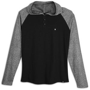 Hurley Mesa Henley Pullover Hoodie Knit   Mens   Casual   Clothing