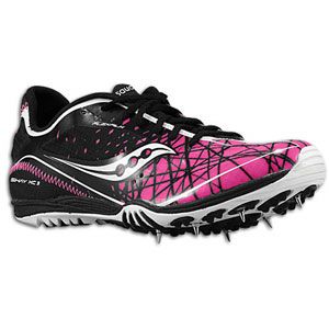 Saucony Shay XC3 Spike   Womens   Track & Field   Shoes   Pink/Black