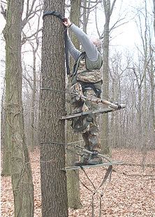 Safe Hunting Moveable Tree Strap For Climbing Tree Stands, Safety