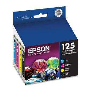 Epson 125 Ink Cartridge Combo Pack (T125120 BCS