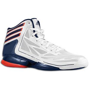 adidas adiZero Crazy Light 2   Mens   Basketball   Shoes   White/Navy