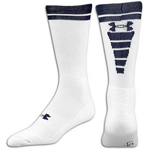 Under Armour Zagger Sock   Mens   Football   Accessories   White