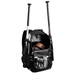 Nike Bat Backpack   Baseball   Sport Equipment   Black/Black/Silver