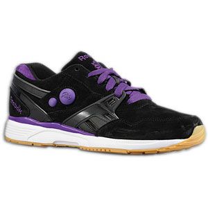 Reebok Pump Running Dual   Mens   Running   Shoes   Black/Purple