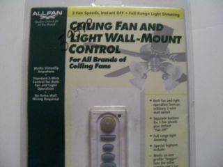 Allfan Ceiling Fan Light Control 27186 Made by Hunter New