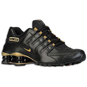 Nike Shox NZ EU   Womens   Running   Shoes   Black/Metallic Gold