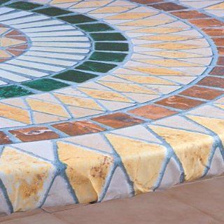 Mosaic Look Custom Table Cover   Improvements Home