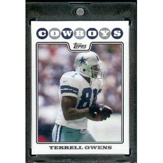 2008 Topps # 128 Terrell Owens   Dallas Cowboys   NFL