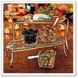 Southern Living AT HOME Somerset HUNTINGDON ELEVATED APPETIZER TRAY