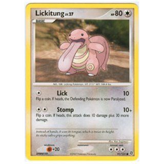  Diamond and Pearl Secret Wonders Lickitung 91/132 Toys & Games