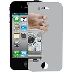 3 x Mirror Screen Protector for Iphone 4 & 4s Cell Phones