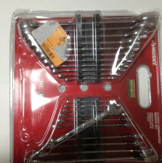 Husky Combination Wrench Set 22 Piece