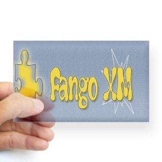 Fango rectangle sticker by CafePress: Computers