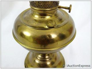 ANTIQUE Vintage RAYO Brass Kerosene OIL LAMP Hurricane Lantern
