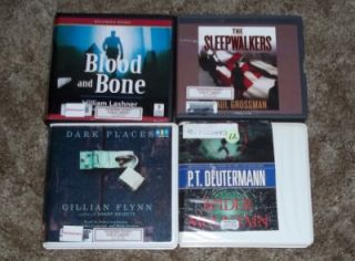 Lot of 20 Suspense Thriller Mystery Fiction CD Audio Books