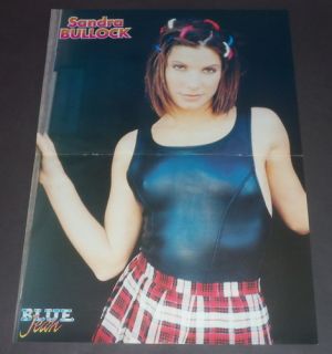 Mihael Hutchence Sandra Bullock RARE Turkish Poster INXS 51270