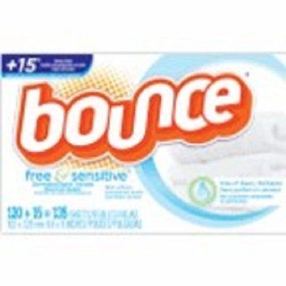 Bounce Free and Sensitive 135 sheets (Pack Of 2) Health
