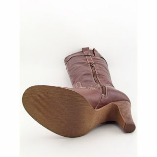 Marc Fisher Hyden Womens Sz 8 5 Brown Boots Calf Shoes