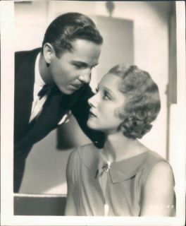 Vintage Movie Stars Roger Pryor Leila Hyams Photo