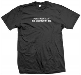  Your Reality T Shirt Mythbusters Funny Cool Hyneman Savage