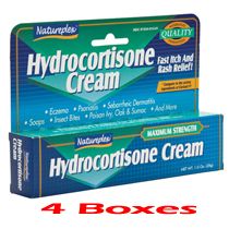 4X Natureplex 1 Hydrocortisone Cream 1 oz Anti Itch
