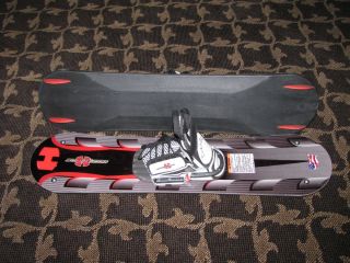 HYDROSLIDE Wake Skis/Trick Skis with Chaser Lace Bindings *Excellent