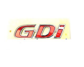 Hyundai KDM Veloster GDI Word Emblem Sticker for Trunk New from MD USA