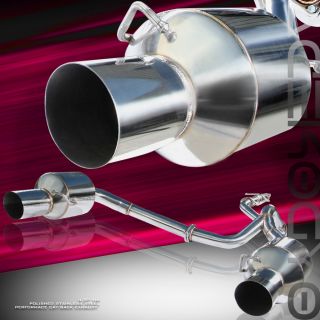 FIT 03 05 HYUNDAI TIBURON V6 STAINLESS STEEL SS CATBACK DUAL EXHAUST