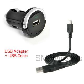  Samsung MyShot II R460 Code i220 Exclaim M550 USB Car Charger w Cable