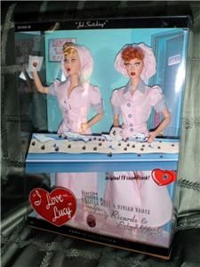 Barbie I Love Lucy Ethel Job Switching Doll Set