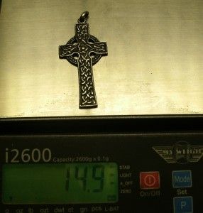 Iona Silver Cross by Alexander Ritchie Celtic Art Glasgow 1929 Fully