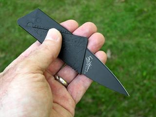  Black IS1 Credit Card Folding Safety Knife Iain Sinclair