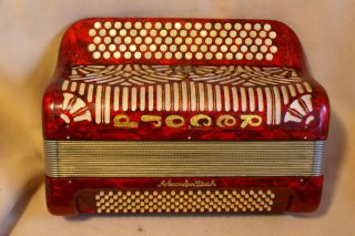   RECORD button accordion accordian C system 4 3reed sets 11 3switches
