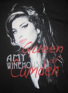 Amy Winehouse T Shirt Queen of Camden All Sizes