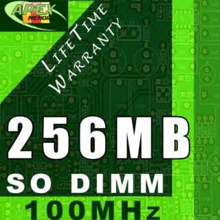 New 256MB RAM PC100 Laptop Memory for IBM ThinkPad 600X