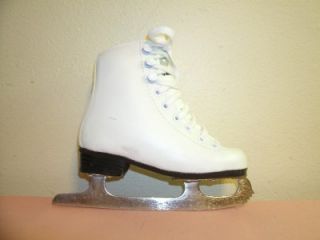Girls Hespeler Leather Figure Skating Ice Skates U s Size 10 Child