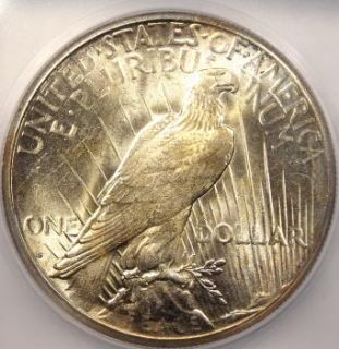  1924 s Peace Silver Dollar ICG MS64 RARE Uncirculated Coin ★