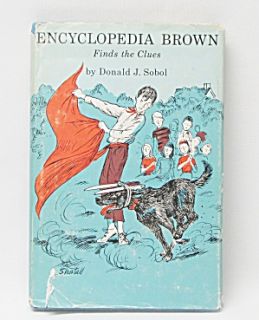 1972 Encyclopedia Brown Finds The Clues Don Sobol Book