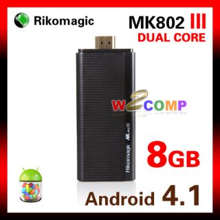 Rikomagic MK802 III (4th generation of MK802 / MK802 v3) Mini Android