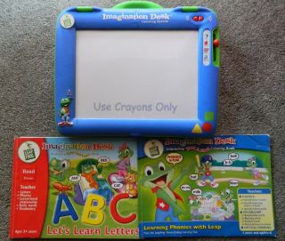 Leap Frog Imagination Desk Color & Learn System coloring pages ABC