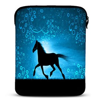 einsam Pferd Neopren Hülle für Tablet 10 Samsung Galaxy tab2, iPad